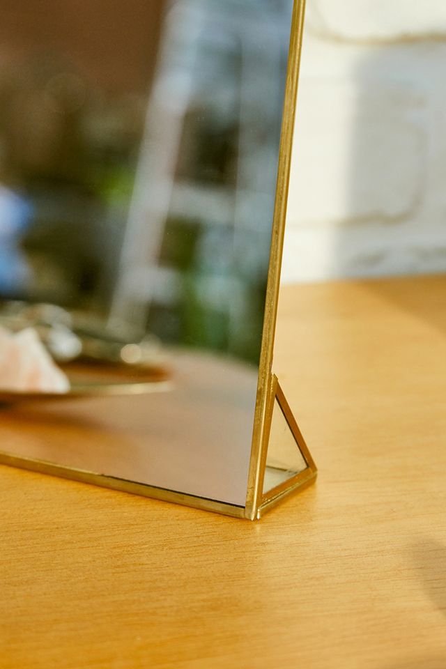 Large Curved Frame Dressing Table Mirror #1