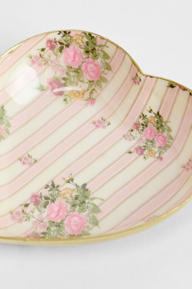 Lana Rose Stripe Trinket Dish #1