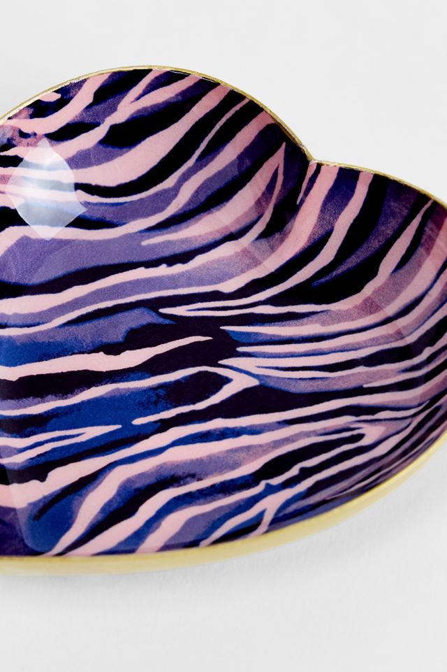 Ziggy Tonal Zebra Trinket Dish #1