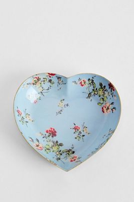 Vintage Rose Blumen-Schmuckschale
