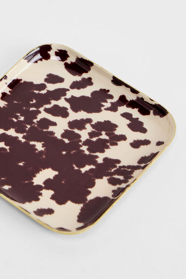 Cow Print Trinket Tray #3