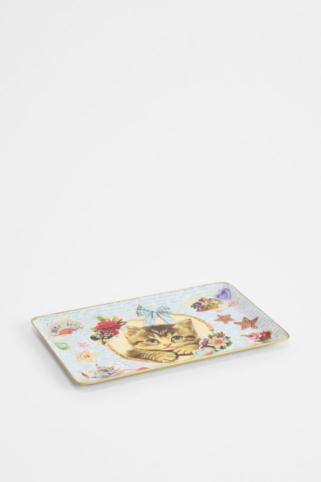 Thara Kitty Sticker Trinket Tray #1