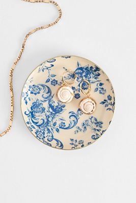 UO Jenna Tapestry Round Trinket Tray