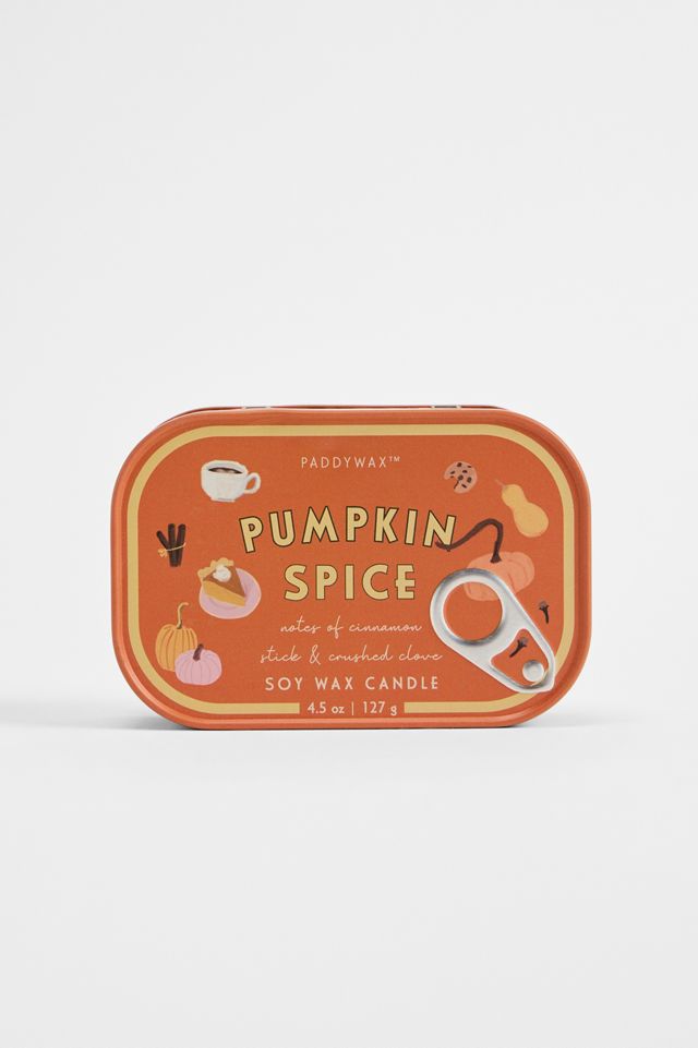 Vela de Lata de Cera de Soja Paddywax Pumpkin Spice #1