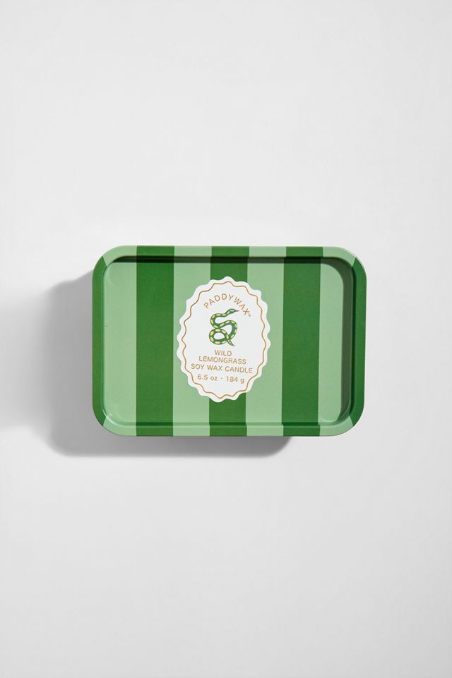 Paddywax Wild Lemongrass Tin Soy Wax Candle #1