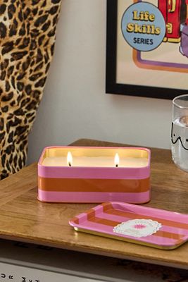 Candela in latta di cera di soia al fiore d'arancio Paddywax
