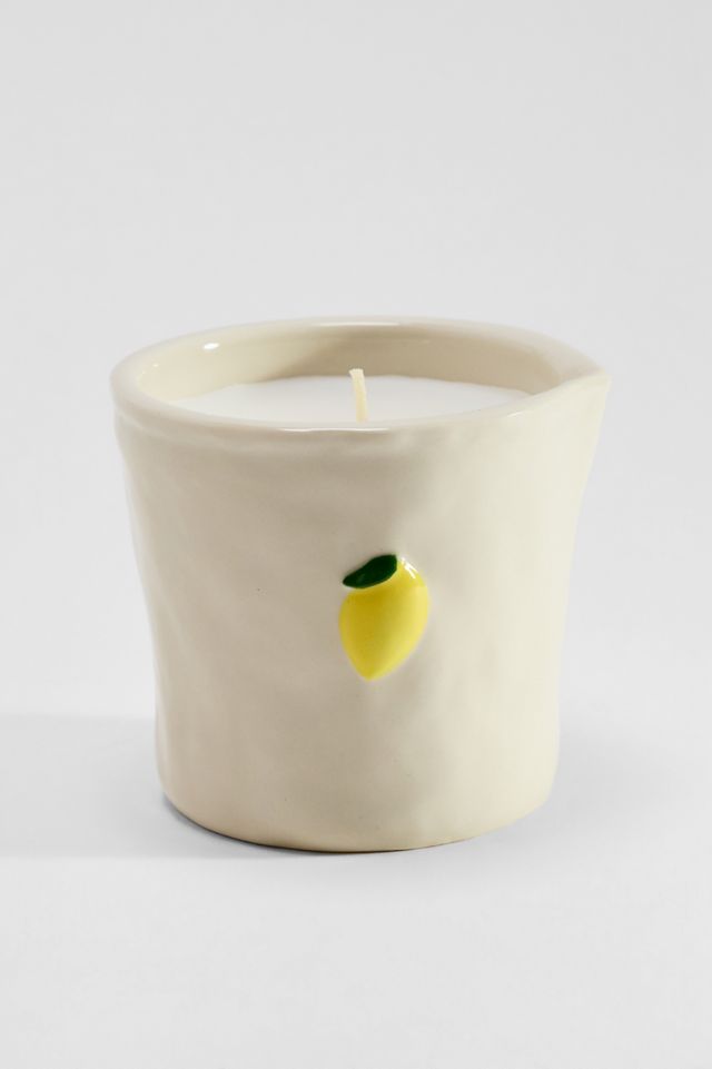 Vela de Cera de Soja de Cerámica con Forma de Limón Paddywax #1