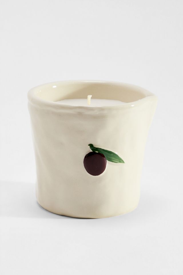 Candela di Cera di Soia in Ceramica Oliva Paddywax #1