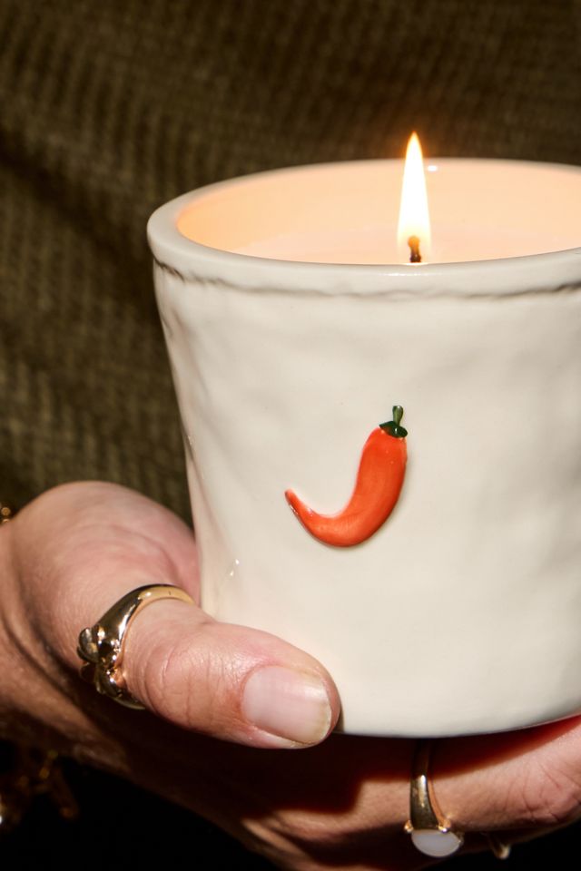 Bougie en cire de soja céramique Bistro Piment Paddywax #1
