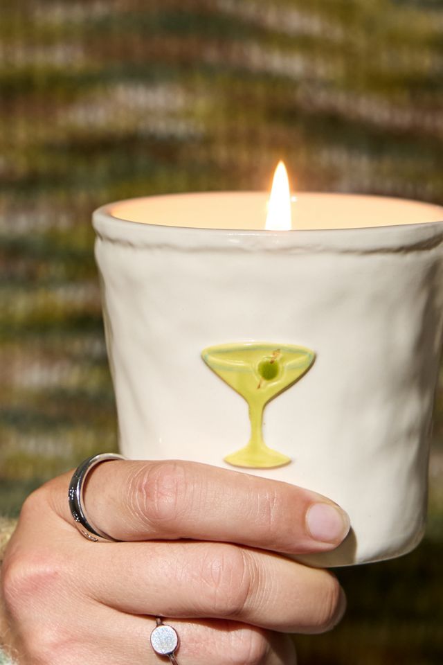Bougie en céramique à la cire de soja Martini Bistro Paddwax #1