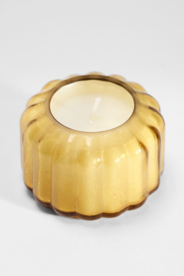Paddywax Ripple Golden Ember Glaskerze #1