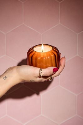 Bougie Paddywax Ripple Tabac & Patchouli 127g