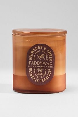 Paddywax Vista Redwoods & Amber Soy Wax 12oz Candle