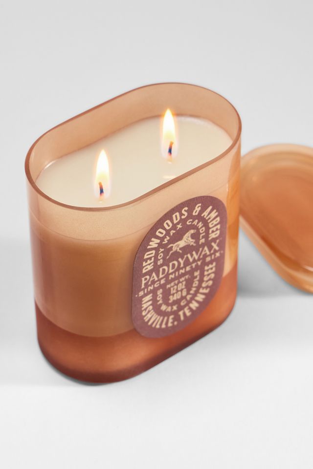 Paddywax Vista Redwoods & Amber Soy Wax 12oz Candle #1