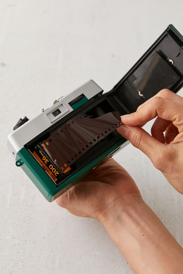 Holga UO Exclusive 35mmKamera „135BC“ in Grün aus Plastik Urban