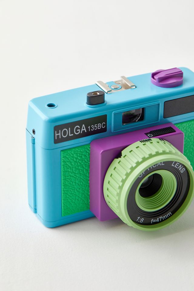 Holga UO Exclusive 35mmKamera „135BC“ in Türkis aus Plastik Urban