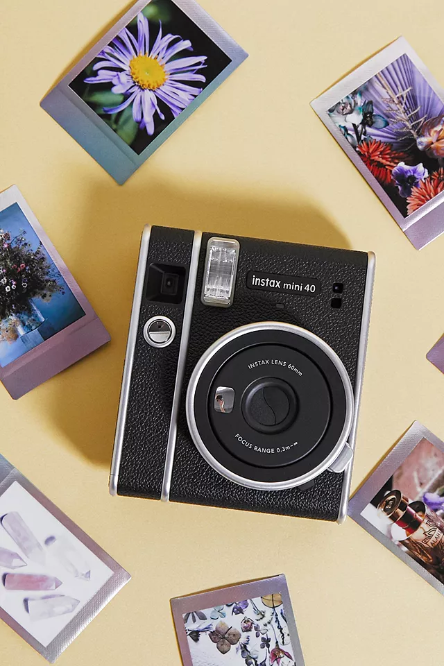 urbanoutfitters.com | Fujifilm Black Instax Mini 40 Instant Camera