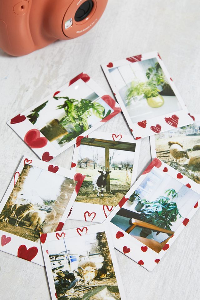 Fujifilm instax Mini Heart Sketch Instant Film #1