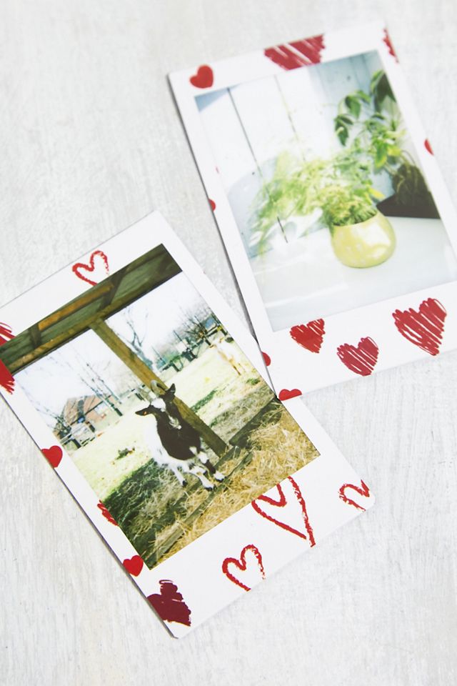 Fujifilm instax Mini Heart Sketch Instant Film #2