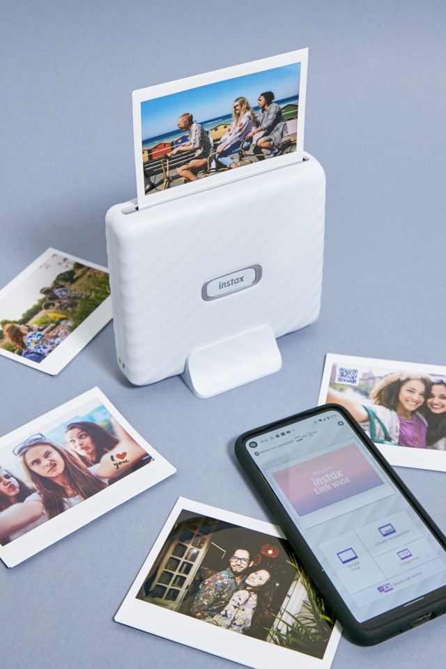 Fujifilm Instax Stampante per smartphone Wide Link bianca