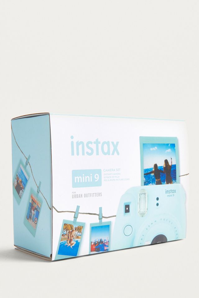 Fujifilm Instax Mini 9 Ice Blue Camera + Accessory Kit #1