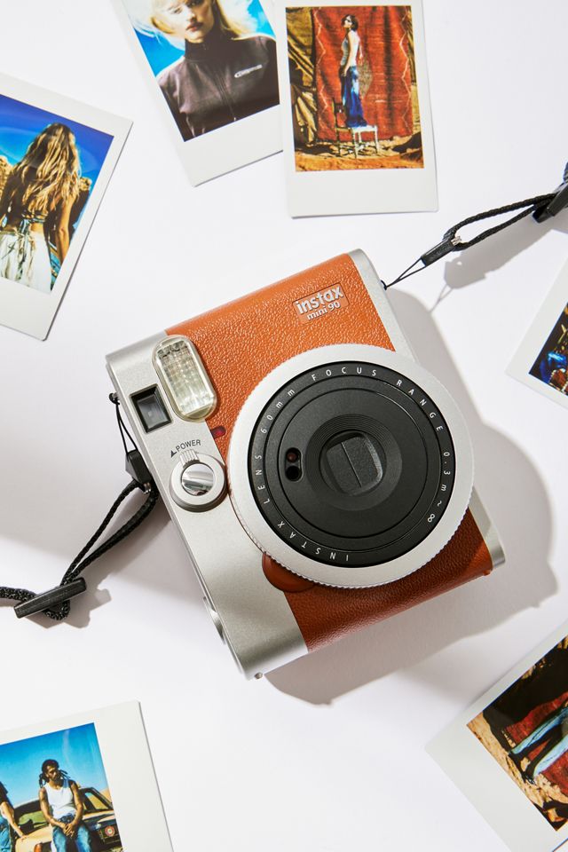Fujifilm Instax Mini 90 Brown Instant Camera #1