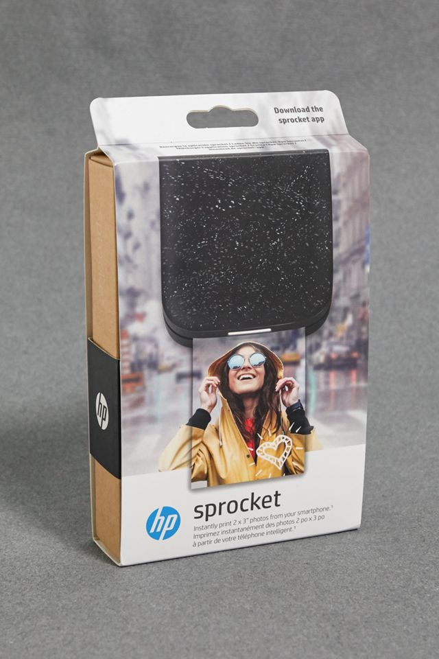 HP Sprocket Black Portable Instant Photo Printer #4