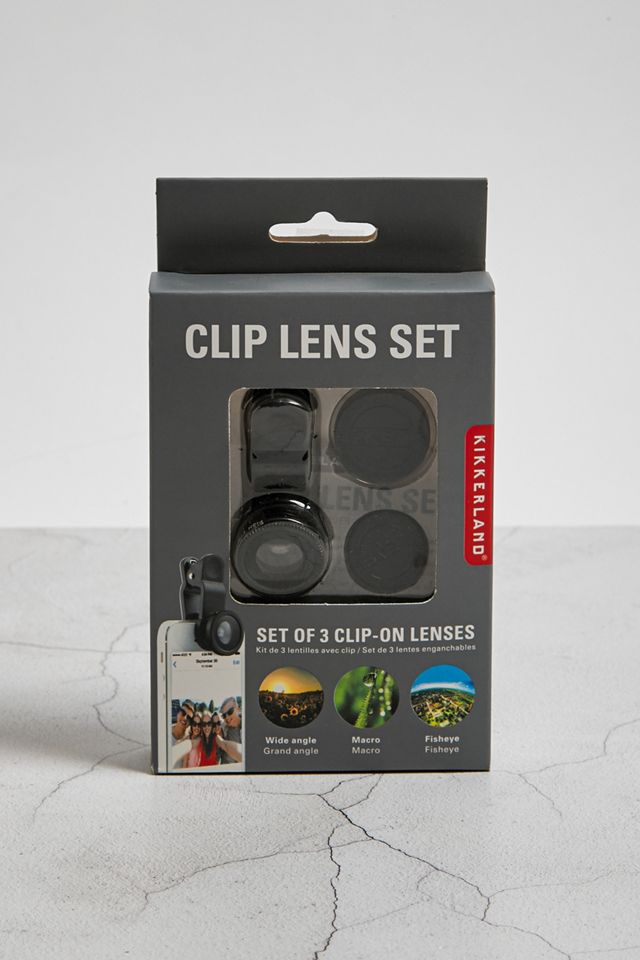 kikkerland phone lens kit