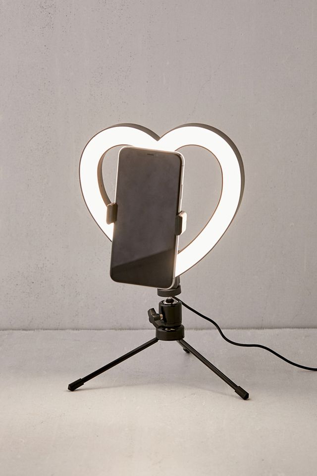 Brilliant Ideas Heart-Shaped Vlogging Ring Light #5