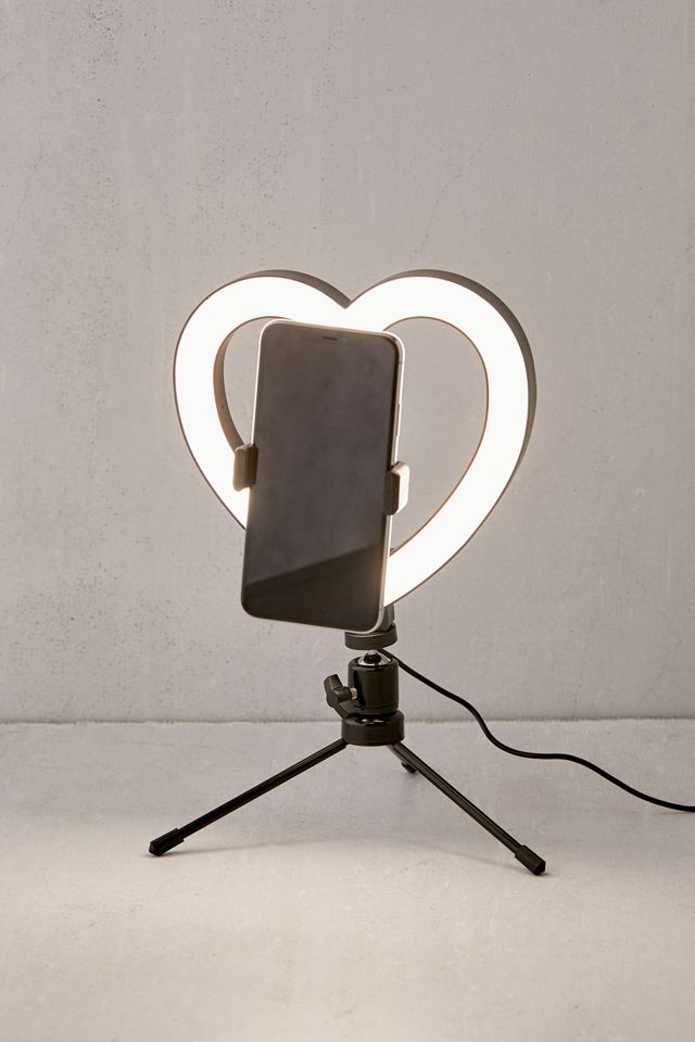 Brilliant Ideas Heart-Shaped Vlogging Ring Light #1