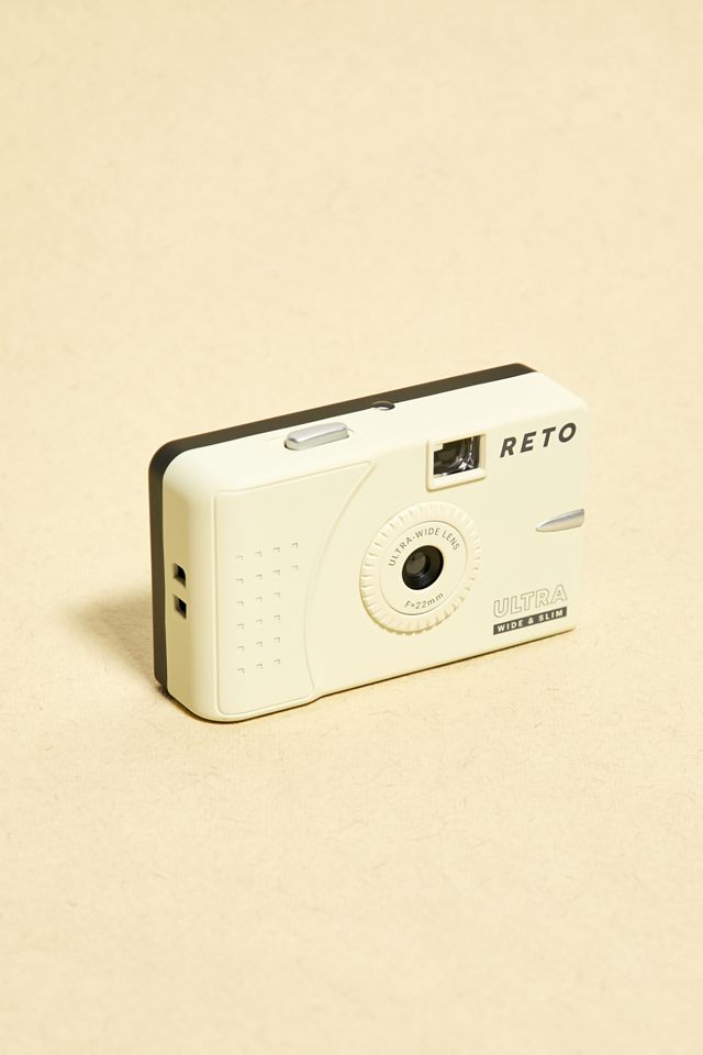 RETO Cream Ultra Wide & Slim Film Camera Urban Outfitters UK