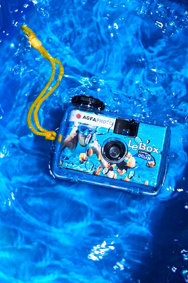 Pack De 3 Appareils Photo Jetables Étanches Agfa Le Box Ocean - 27 Poses - Parfait Pour Plongée Et Plage