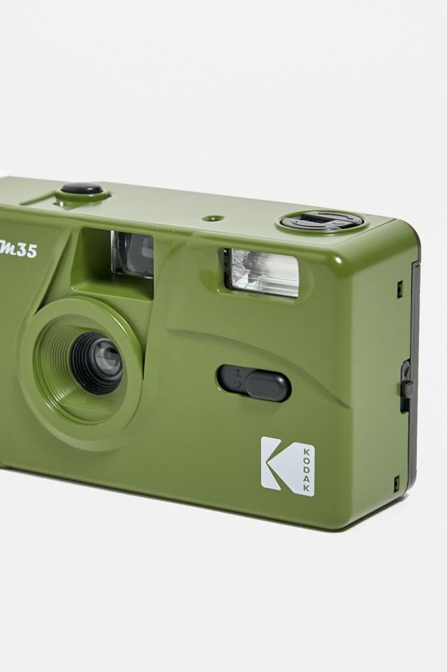 Kodak M35 Re-usable 35mm Camera, Olive Green - Castle Cameras