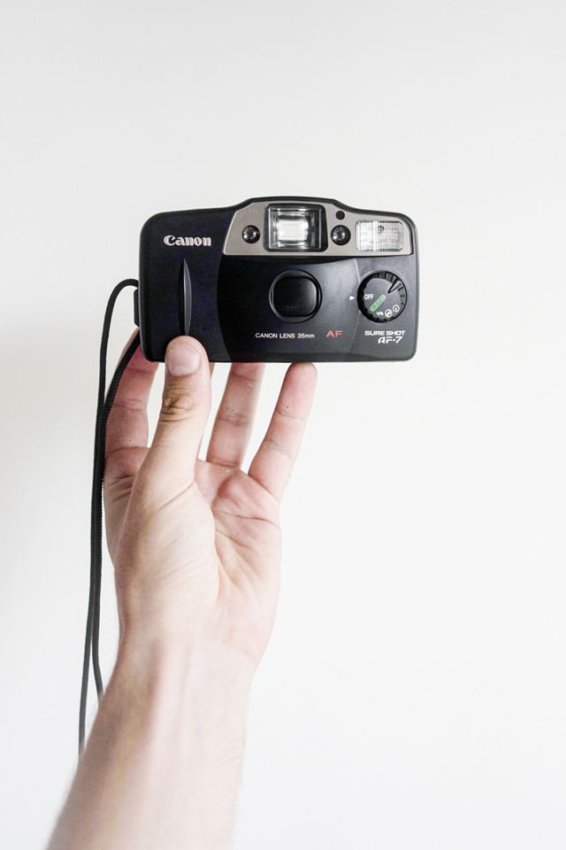 Fotocamera Vintage Canon Sure Shot AF-7 con custodia originale #3