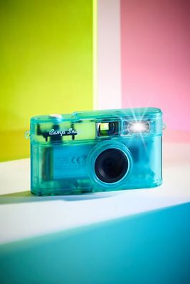 Camp Snap Jelly Blue Screen-Free Digital Camera