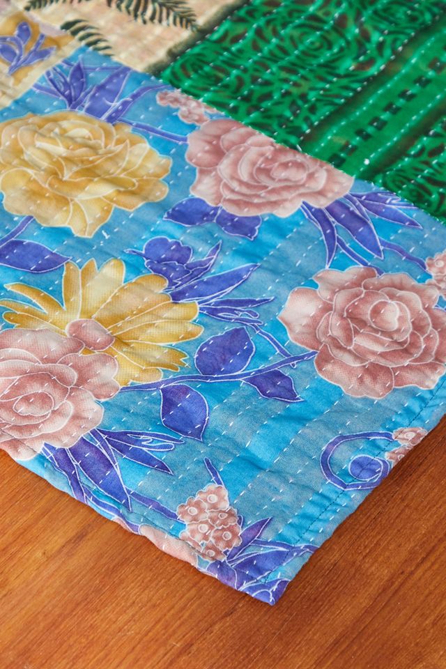 Urban Renewal One-Of-A-Kind Vintage Kantha Table Runner  #2