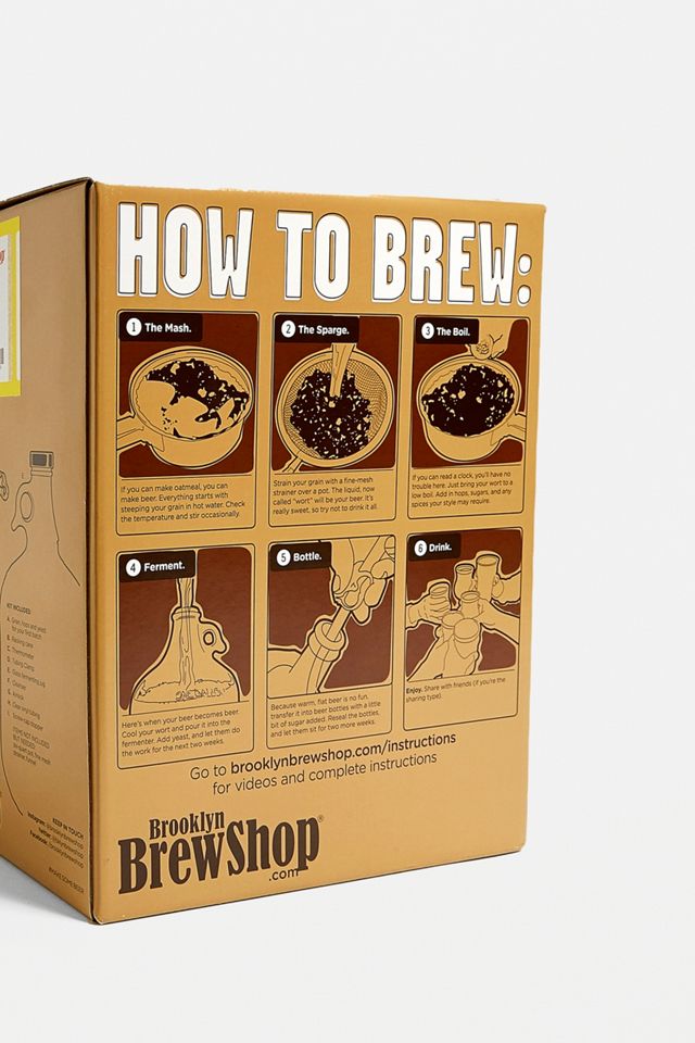 Brooklyn Brew Shop prepara tu propio kit de cerveza de trigo por la tarde #4