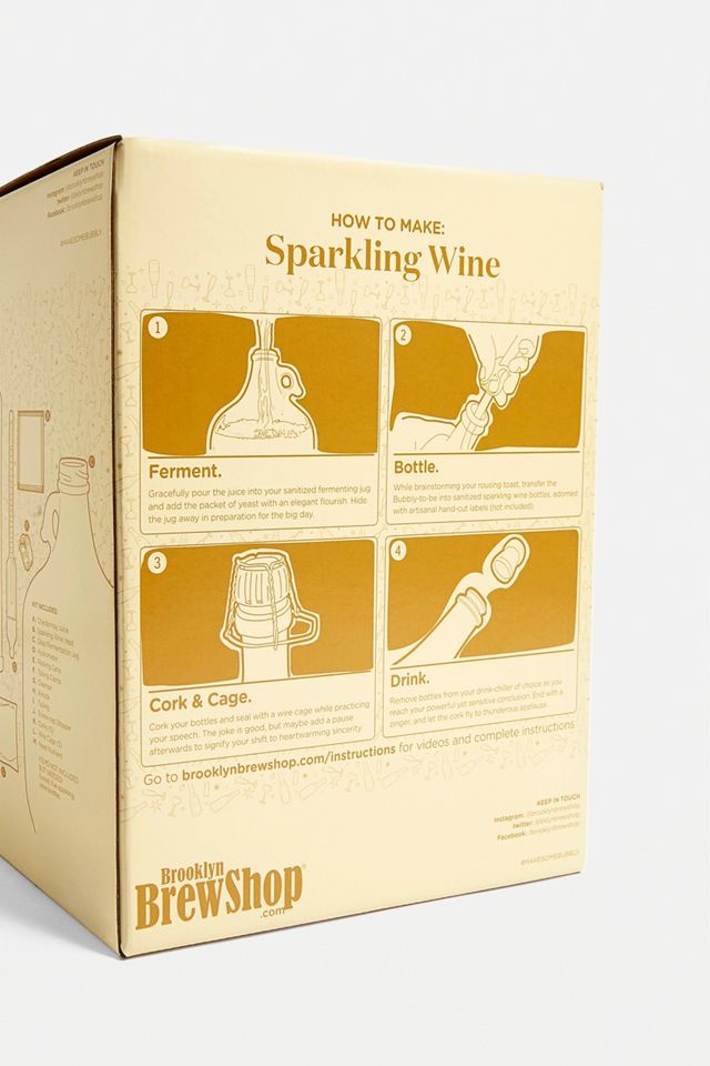 Brooklyn Brew Shop Make Your Own Sparking Wine Kit #3
