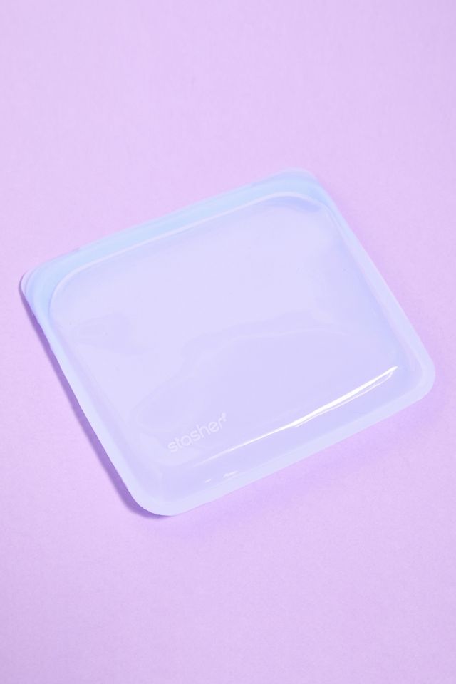 Stasher Lilac Sandwich Bag #3