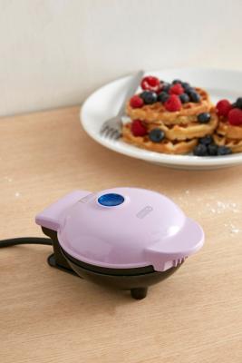 Mini Waffle Maker - Purple ALL at Urban Outfitters