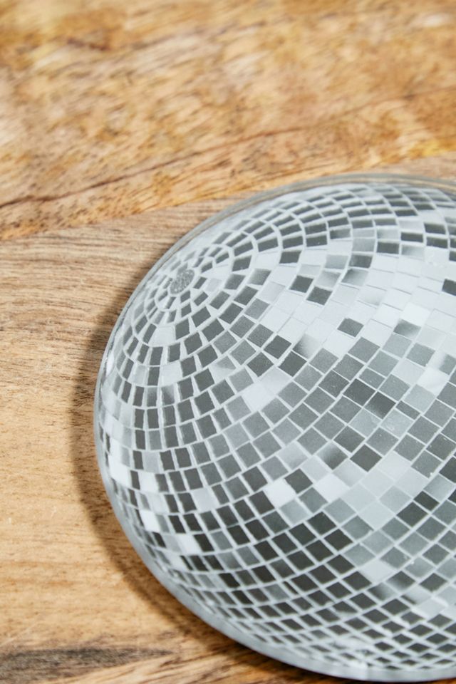 Set di 4 Sottobicchieri a Forma di Palla da Discoteca #1