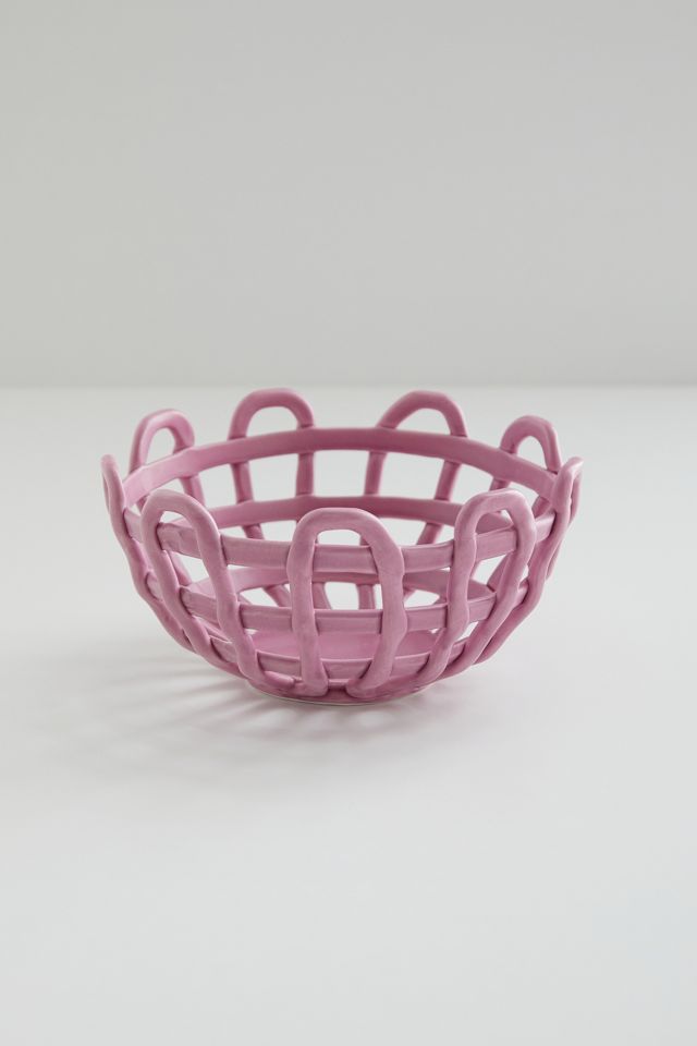 Esme Pink Fruit Bowl #2