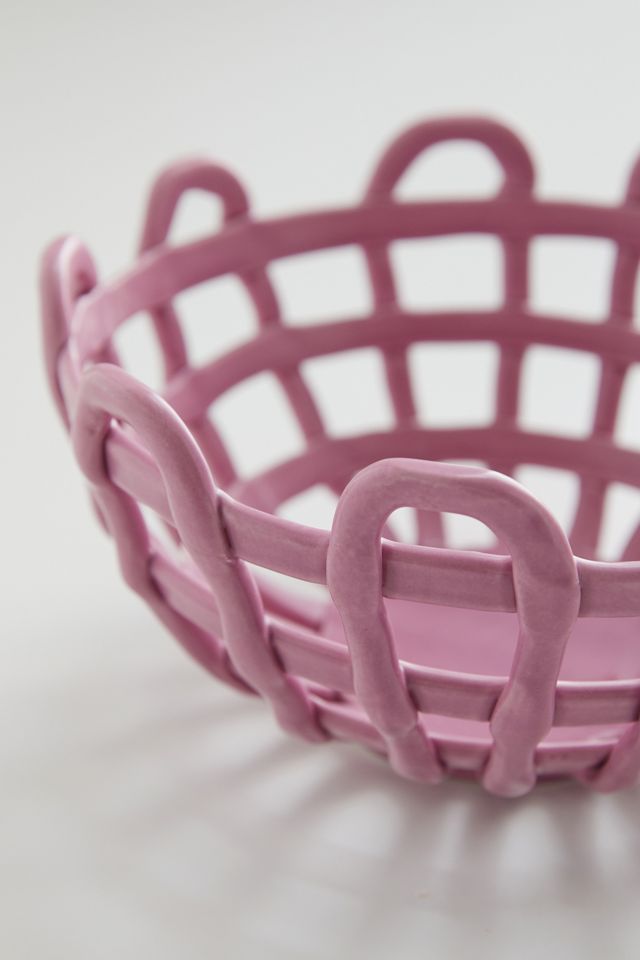 Esme Pink Fruit Bowl #3