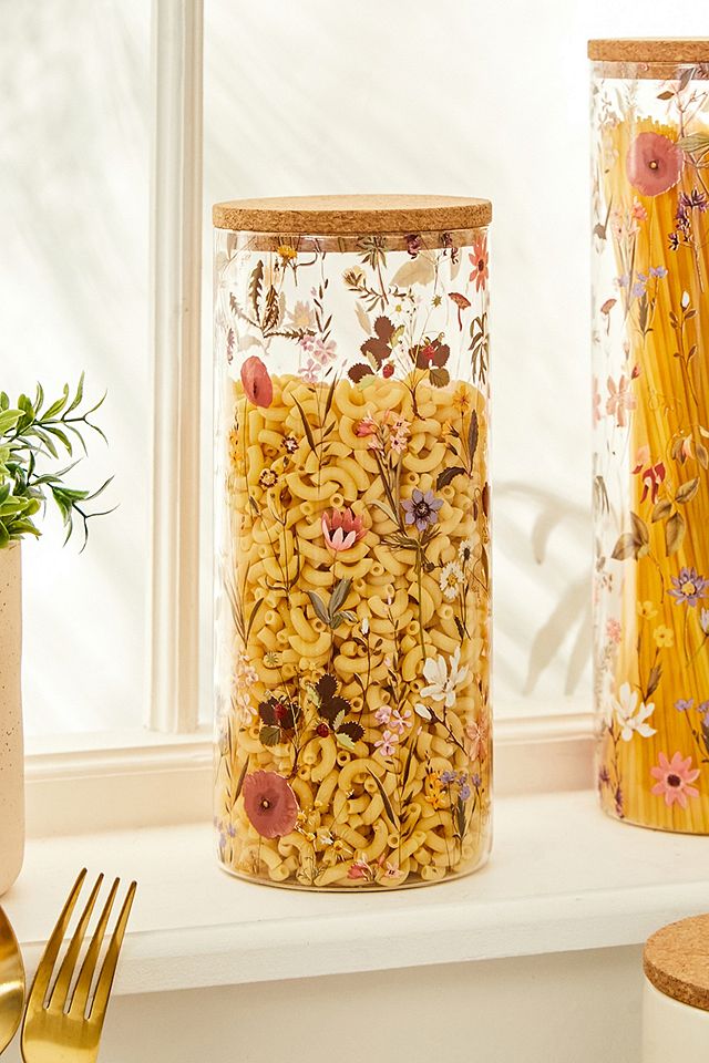 Regular Wildflower Glass Jar