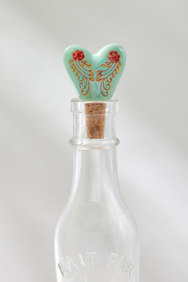 Heart Bottle Stopper | Urban Outfitters UK