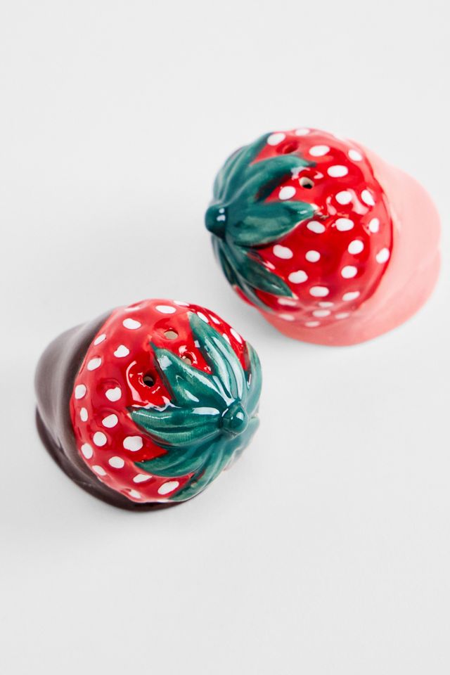 Strawberry Salt & Pepper Shakers #1