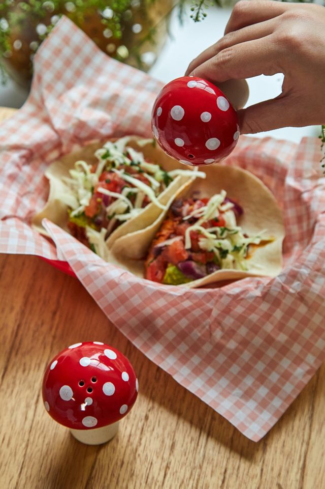 Mushroom Salt and Pepper Shakers #1