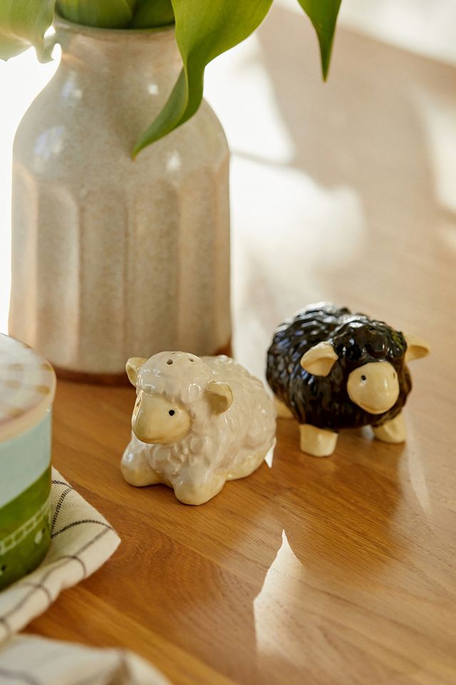 Sheep Salt & Pepper Shakers Urban Outfitters UK