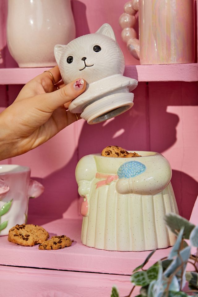 Barattolo per Biscotti Gatto Kitsch #1