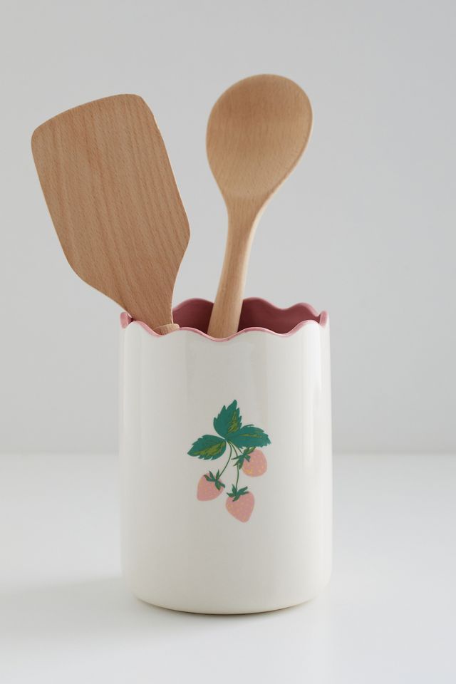 Portautensili a Forma di Fragola #1